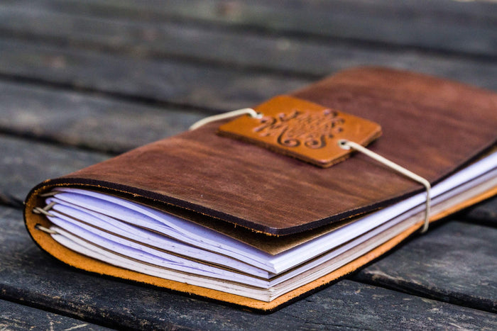Traveler's Notebook Leather Cover-Crazy Horse Tan