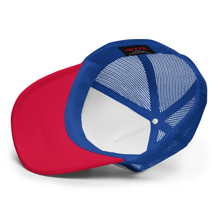 USA American Flag RWB Trucker Hat