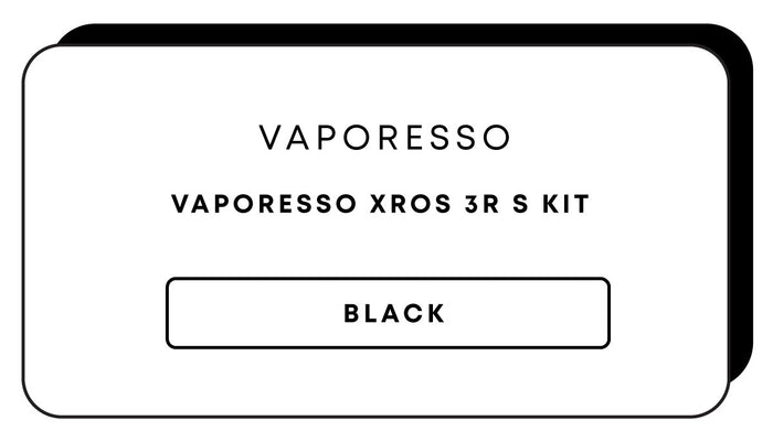 Vaporesso XROS 3R S Kit | Black-Image 1
