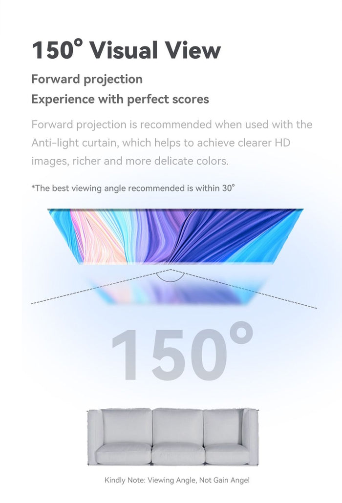 Xiaomi Wanbo Anti-Light Curtain Projectiescherm