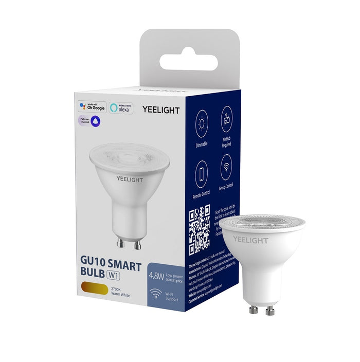 Xiaomi Yeelight GU10 LED Smart Bulb W1 Wit Dimbaar